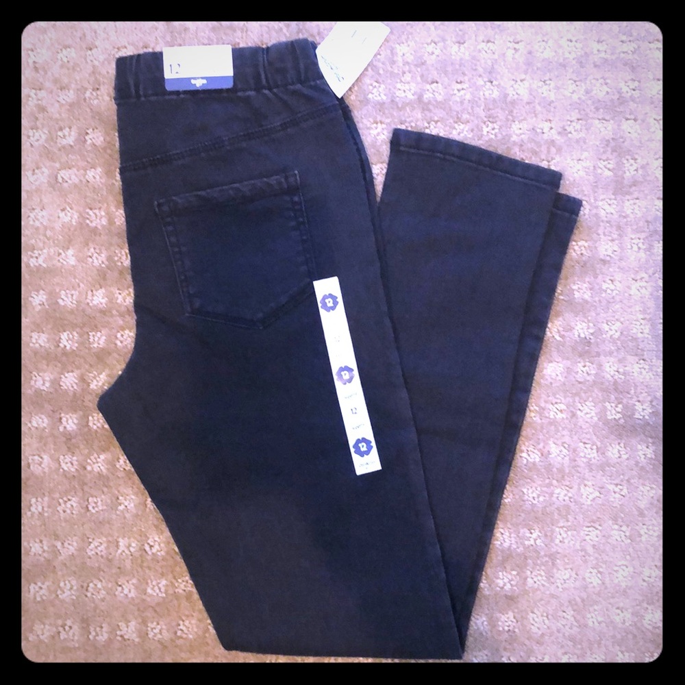 Girls OshKosh Ash Black Jeggins